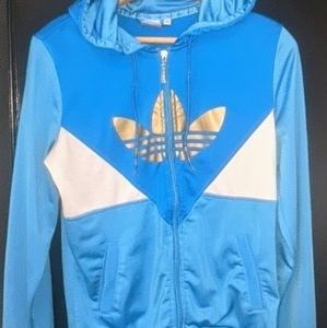 Adidas retro style hooded jacket